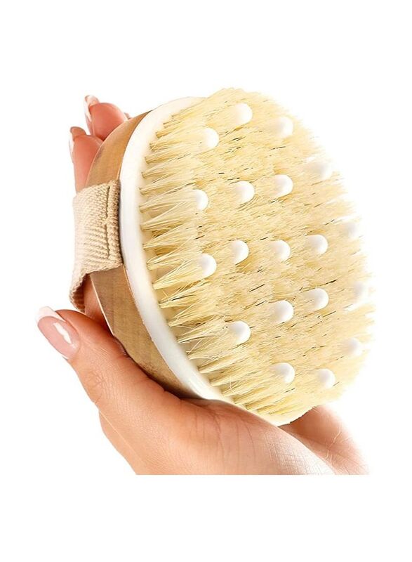 Anti cellulite body brush with 100% Natural Sisal and Bamboo wood